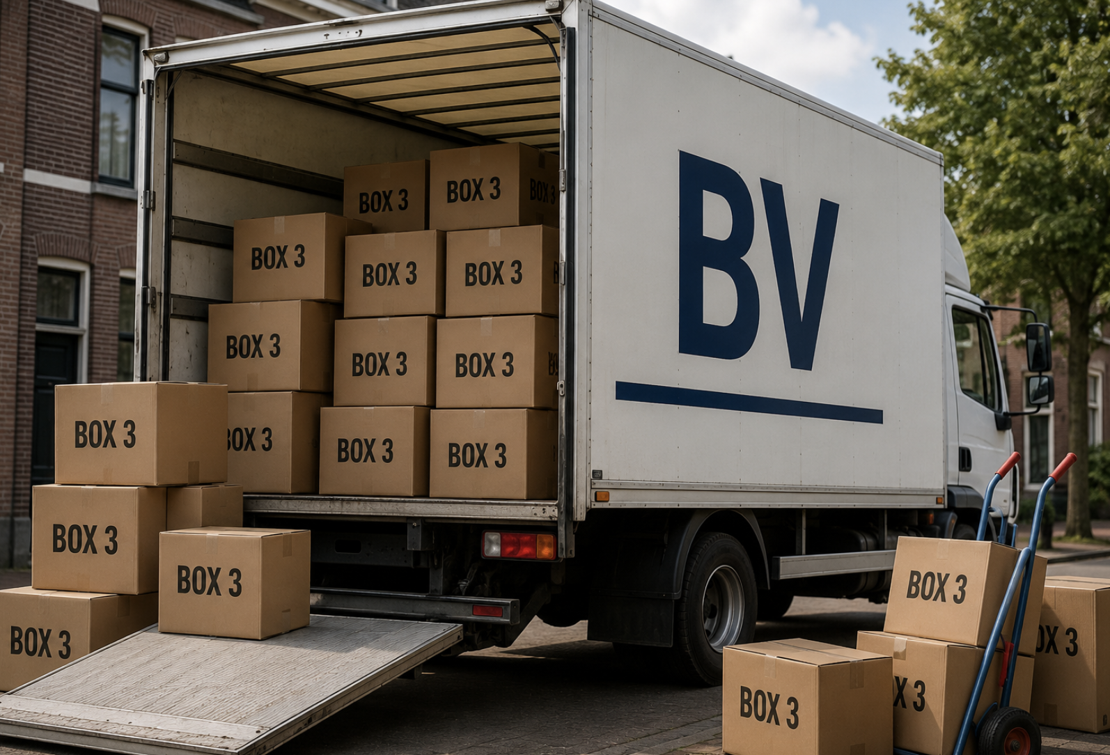 Van Box 3 naar de BV 
