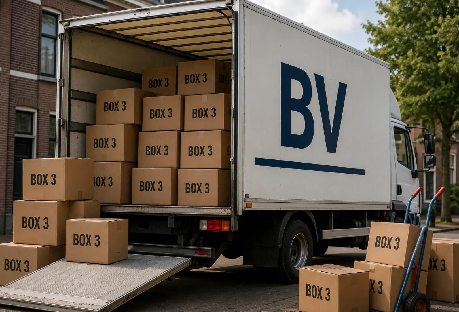 Van Box 3 naar de BV